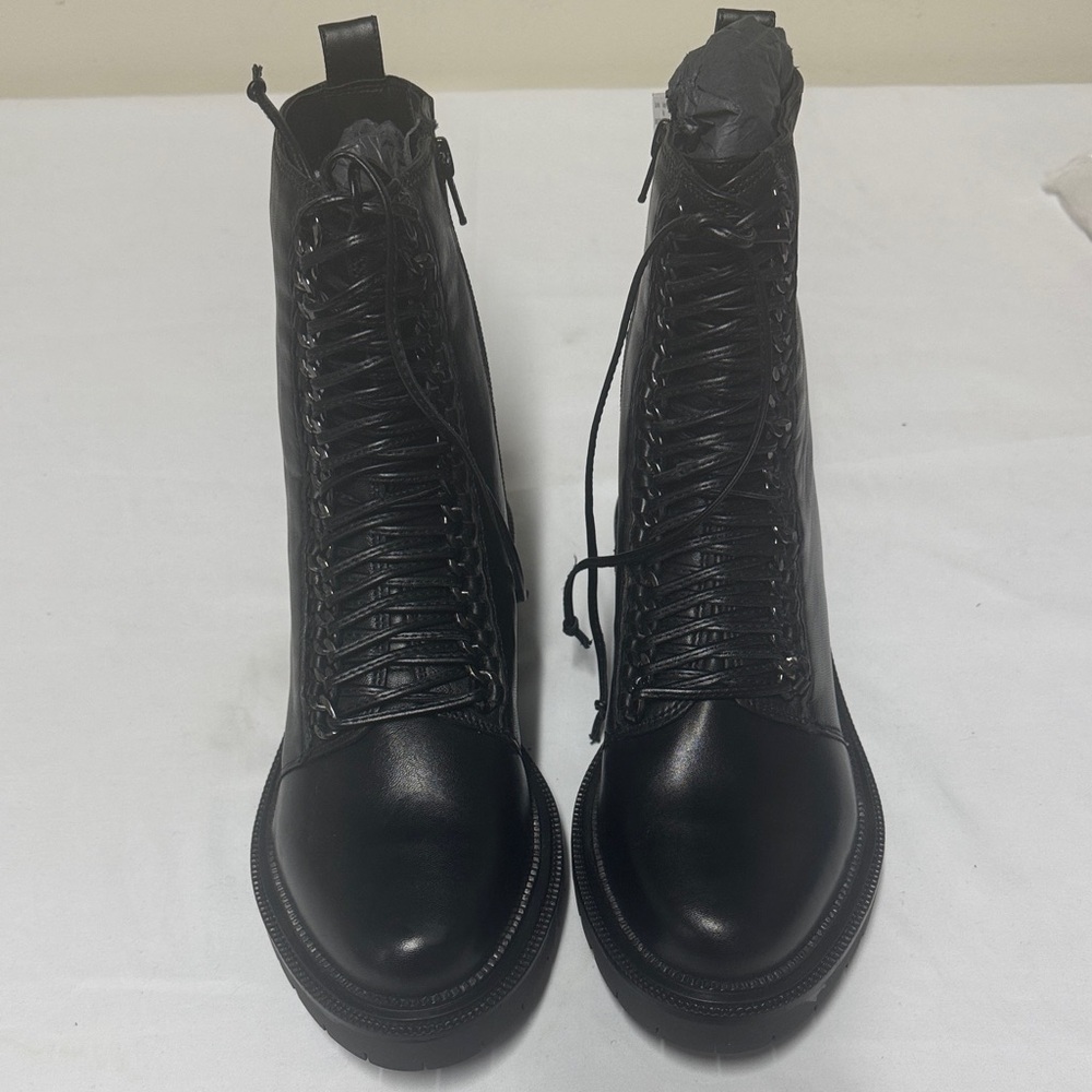 Simply Be Black Lace-Up Women's Boots